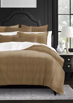 6ix Tailors Fine Linens Rocha Cognac Full/Double Duvet Cover & 2 Shams Set 11 6ix Tailors Fine Linens Rocha Cognac Full/Double Duvet Cover & 2 Shams Set -Linens Shop Belk 1067