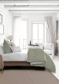 6ix Tailors Fine Linens Tweedy Summer Twin Duvet Cover & 1 Sham Set -Linens Shop Belk 1072