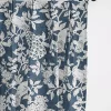 6ix Tailors Fine Linens Lark Navy Pinch Pleat Drapery Panel Pair (40" W x 84" L) -Linens Shop Belk 1149