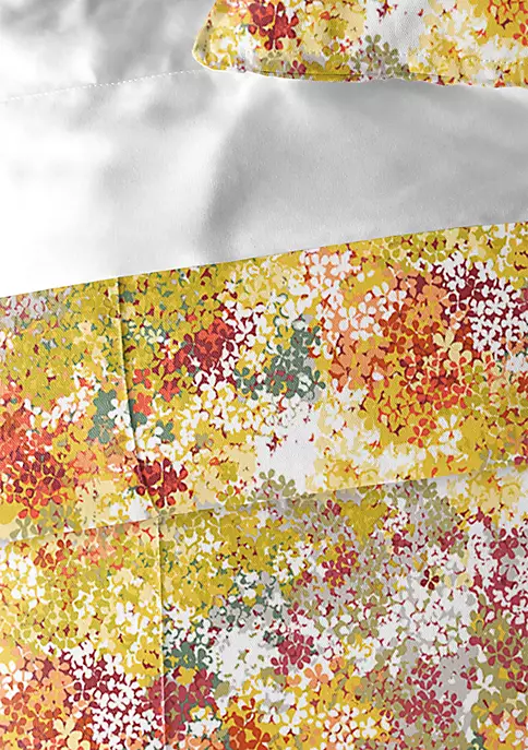 6ix Tailors Fine Linens Lantana Orange Queen Comforter & 2 Shams Set 6 6ix Tailors Fine Linens Lantana Orange Queen Comforter & 2 Shams Set - Image 4