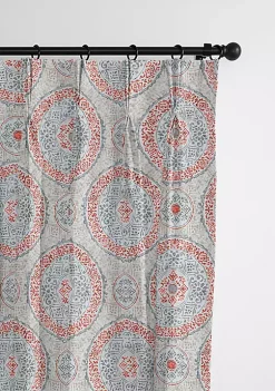 6ix Tailors Fine Linens Zayla Coral Pinch Pleat Drapery Panel Pair (40" W x 84" L) 29 6ix Tailors Fine Linens Zayla Coral Pinch Pleat Drapery Panel Pair (40" W x 84" L) -Linens Shop Belk 1192