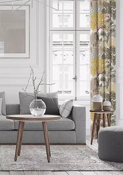 6ix Tailors Fine Linens Marikka Natural Pinch Pleat Drapery Panel Pair (20" W x 96" L) -Linens Shop Belk 1247