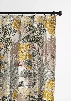 6ix Tailors Fine Linens Marikka Natural Pinch Pleat Drapery Panel Pair (20" W x 96" L) -Linens Shop Belk 1249