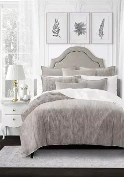 6ix Tailors Fine Linens Brea Mink Full/Double Comforter & 2 Shams Set -Linens Shop Belk 1256