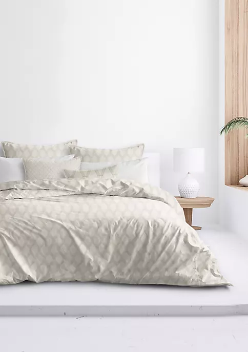 6ix Tailors Fine Linens Desdemona Vanilla Full/Double Duvet Cover & 2 Shams Set 11 6ix Tailors Fine Linens Desdemona Vanilla Full/Double Duvet Cover & 2 Shams Set - Image 9