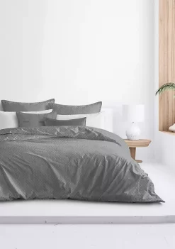 6ix Tailors Fine Linens Sheena Graphite King Duvet Cover & 2 Shams Set 12 6ix Tailors Fine Linens Sheena Graphite King Duvet Cover & 2 Shams Set -Linens Shop Belk 1285