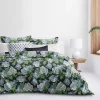 6ix Tailors Fine Linens Midnight Garden Navy King Duvet Cover & 2 Shams Set -Linens Shop Belk 1312