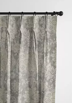 6ix Tailors Fine Linens Osha Taupe/Beige Pinch Pleat Drapery Panel Pair (20" W x 84" L) 27 6ix Tailors Fine Linens Osha Taupe/Beige Pinch Pleat Drapery Panel Pair (20" W x 84" L) -Linens Shop Belk 1394