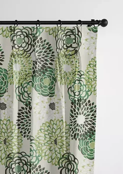 6ix Tailors Fine Linens Garden Stow Green Pinch Pleat Drapery Panel Pair (20" W x 84" L) -Linens Shop Belk 1420
