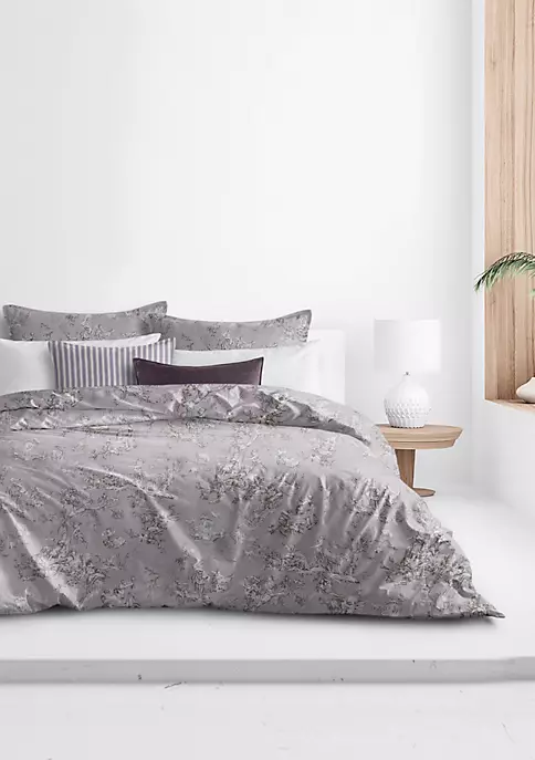 6ix Tailors Fine Linens Kaitlyn Lavender California King Duvet Cover & 2 Shams Set 8 6ix Tailors Fine Linens Kaitlyn Lavender California King Duvet Cover & 2 Shams Set - Image 6