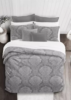 6ix Tailors Fine Linens Ophelia Gray Twin Comforter & 1 Sham Set 9 6ix Tailors Fine Linens Ophelia Gray Twin Comforter & 1 Sham Set -Linens Shop Belk 1492