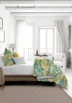 6ix Tailors Fine Linens Lantana Blue Queen Duvet Cover & 2 Shams Set 10 6ix Tailors Fine Linens Lantana Blue Queen Duvet Cover & 2 Shams Set -Linens Shop Belk 1504