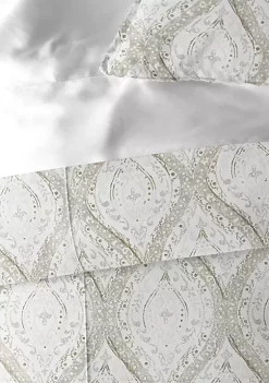 6ix Tailors Fine Linens Cressida Linen Queen Duvet Cover & 2 Shams Set -Linens Shop Belk 1526