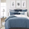 6ix Tailors Fine Linens Basic Denim Blue Twin Comforter & 1 Sham Set 2 6ix Tailors Fine Linens Basic Denim Blue Twin Comforter & 1 Sham Set -Linens Shop Belk 1573