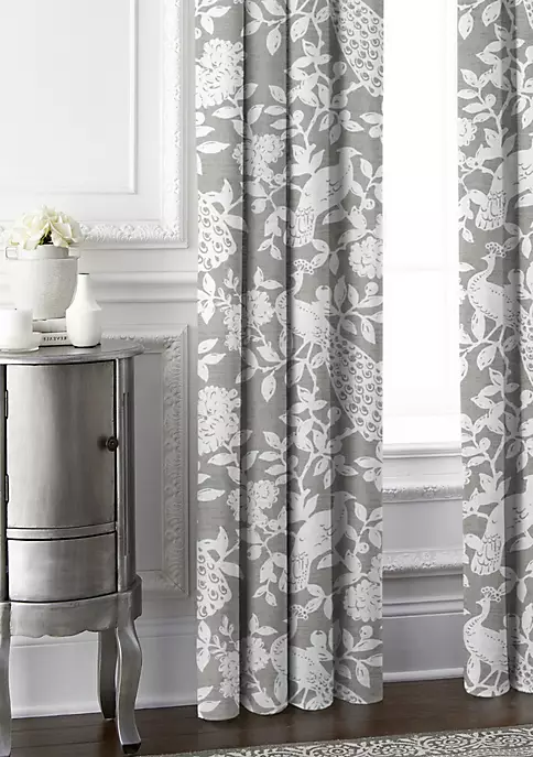 6ix Tailors Fine Linens Lark Taupe Pole Top Drapery Panel Pair (50" W x 108" L) 5 6ix Tailors Fine Linens Lark Taupe Pole Top Drapery Panel Pair (50" W x 108" L) - Image 3