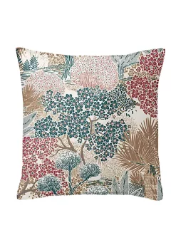 6ix Tailors Fine Linens Marikka Teal 20" SQ Decor Pillow (Feather Insert)