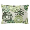 6ix Tailors Fine Linens Garden Stow Green 14X20" Oblong Decor Pillow (Feather Insert)