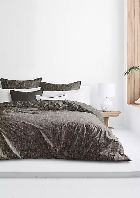 6ix Tailors Fine Linens Thayer Umber King Duvet Cover & 2 Shams Set 7 6ix Tailors Fine Linens Thayer Umber King Duvet Cover & 2 Shams Set - Image 5