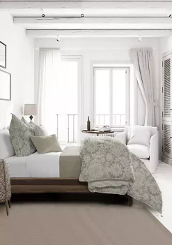 6ix Tailors Fine Linens Osha Taupe/Beige Full/Double Comforter & 2 Shams Set 11 6ix Tailors Fine Linens Osha Taupe/Beige Full/Double Comforter & 2 Shams Set -Linens Shop Belk 184