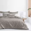 6ix Tailors Fine Linens Brea Mink Queen Duvet Cover & 2 Shams Set -Linens Shop Belk 1849