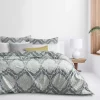 6ix Tailors Fine Linens Bellamy Gray Twin Duvet Cover & 1 Sham Set 1 6ix Tailors Fine Linens Bellamy Gray Twin Duvet Cover & 1 Sham Set -Linens Shop Belk 1875