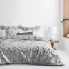6ix Tailors Fine Linens Osha Barley/Gray Full/Double Duvet Cover & 2 Shams Set 2 6ix Tailors Fine Linens Osha Barley/Gray Full/Double Duvet Cover & 2 Shams Set -Linens Shop Belk 1882