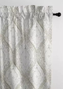 6ix Tailors Fine Linens Cressida Linen Pole Top Drapery Panel Pair (50" W x 120" L)