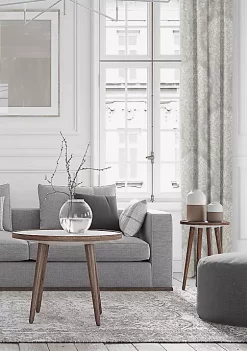 6ix Tailors Fine Linens Ophelia Stone Pole Top Drapery Panel Pair (50" W x 132" L) 15 6ix Tailors Fine Linens Ophelia Stone Pole Top Drapery Panel Pair (50" W x 132" L) -Linens Shop Belk 1944