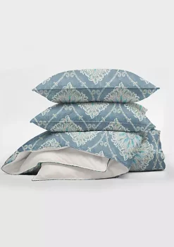 6ix Tailors Fine Linens Bellamy Blue Queen Comforter & 2 Shams Set 12 6ix Tailors Fine Linens Bellamy Blue Queen Comforter & 2 Shams Set -Linens Shop Belk 20