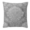 6ix Tailors Fine Linens Ophelia Gray 24" SQ Decor Pillow (Feather Insert) 2 6ix Tailors Fine Linens Ophelia Gray 24" SQ Decor Pillow (Feather Insert) -Linens Shop Belk 2060