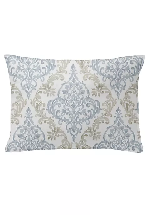 6ix Tailors Fine Linens Adira Taupe 14X20" Oblong Decor Pillow (Feather Insert) 5 6ix Tailors Fine Linens Adira Taupe 14X20" Oblong Decor Pillow (Feather Insert) - Image 3