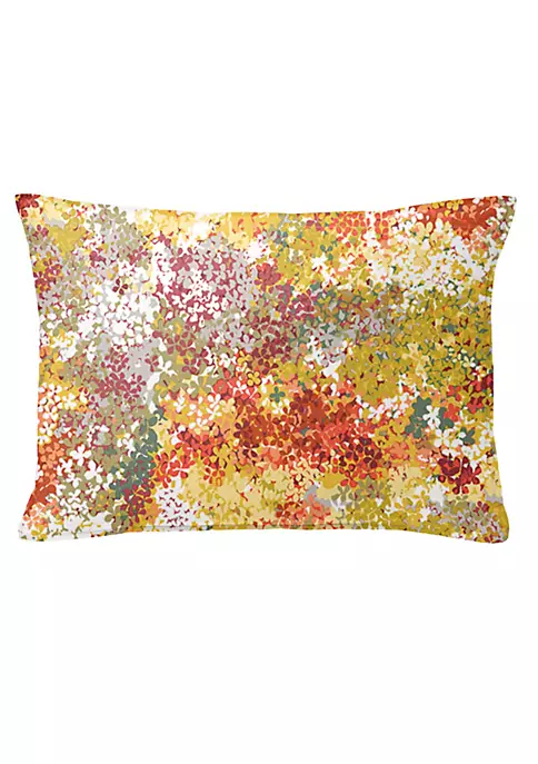 6ix Tailors Fine Linens Lantana Orange 14X20" Oblong Decor Pillow (Feather Insert) 5 6ix Tailors Fine Linens Lantana Orange 14X20" Oblong Decor Pillow (Feather Insert) - Image 3