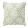 6ix Tailors Fine Linens Cressida Green Tea 20" SQ Decor Pillow (Feather Insert) -Linens Shop Belk 2087