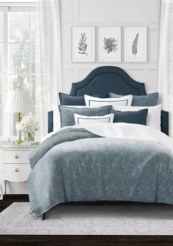 6ix Tailors Fine Linens Rivington Marine California King Comforter & 2 Shams Set