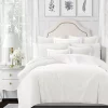 6ix Tailors Fine Linens Marlene Alabaster Full/Double Coverlet & 2 Shams Set -Linens Shop Belk 2125