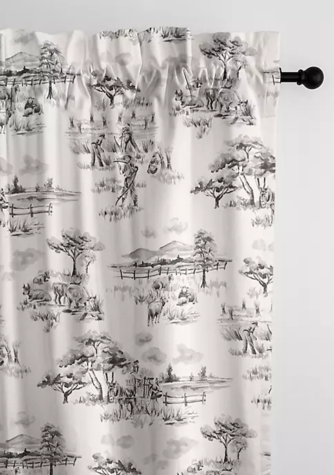 6ix Tailors Fine Linens Auclair Gray Pole Top Drapery Panel Pair (50" W x 96" L) 3 6ix Tailors Fine Linens Auclair Gray Pole Top Drapery Panel Pair (50" W x 96" L)