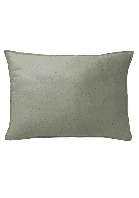6ix Tailors Fine Linens Rania Meadow 14X20" Oblong Decor Pillow (Feather Insert) 4 6ix Tailors Fine Linens Rania Meadow 14X20" Oblong Decor Pillow (Feather Insert) - Image 2