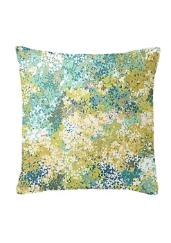 6ix Tailors Fine Linens Lantana Blue 20" SQ Decor Pillow (Feather Insert) -Linens Shop Belk 2250