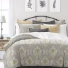 6ix Tailors Fine Linens Mahal Gray King Coverlet & 2 Shams Set