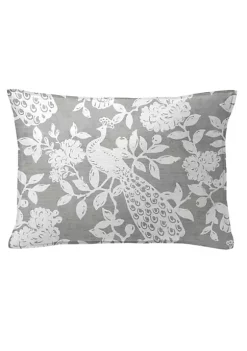 6ix Tailors Fine Linens Lark Taupe 14X20" Oblong Decor Pillow (Feather Insert) -Linens Shop Belk 2262