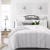 6ix Tailors Fine Linens Antique Ticking Gray King Comforter & 2 Shams Set -Linens Shop Belk 259