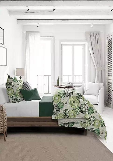 6ix Tailors Fine Linens Mahal Gray Twin Comforter & 1 Sham Set 5 6ix Tailors Fine Linens Mahal Gray Twin Comforter & 1 Sham Set - Image 3