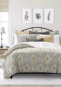 6ix Tailors Fine Linens Mahal Gray Twin Comforter & 1 Sham Set 16 6ix Tailors Fine Linens Mahal Gray Twin Comforter & 1 Sham Set -Linens Shop Belk 367