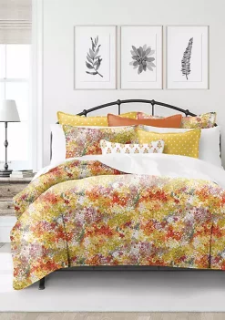 6ix Tailors Fine Linens Lantana Orange Queen Coverlet & 2 Shams Set 12 6ix Tailors Fine Linens Lantana Orange Queen Coverlet & 2 Shams Set -Linens Shop Belk 380