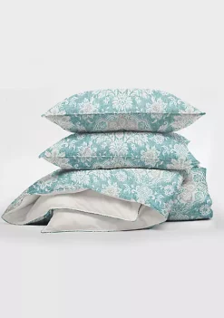 6ix Tailors Fine Linens Osha Aqua/Teal California King Comforter & 2 Shams Set 15 6ix Tailors Fine Linens Osha Aqua/Teal California King Comforter & 2 Shams Set -Linens Shop Belk 4