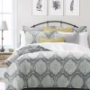 6ix Tailors Fine Linens Bellamy Gray Twin Comforter & 1 Sham Set 1 6ix Tailors Fine Linens Bellamy Gray Twin Comforter & 1 Sham Set -Linens Shop Belk 453