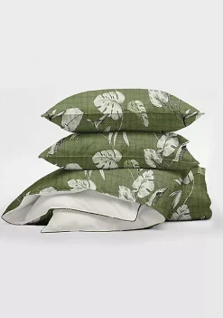 6ix Tailors Fine Linens Tropez Green California King Comforter & 2 Shams Set -Linens Shop Belk 472