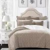 6ix Tailors Fine Linens Desdemona Natural California King Comforter & 2 Shams Set -Linens Shop Belk 529