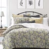 6ix Tailors Fine Linens Golden Bloom Barley California King Comforter & 2 Shams Set
