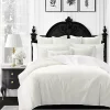 6ix Tailors Fine Linens Slater Vanilla California King Comforter & 2 Shams Set